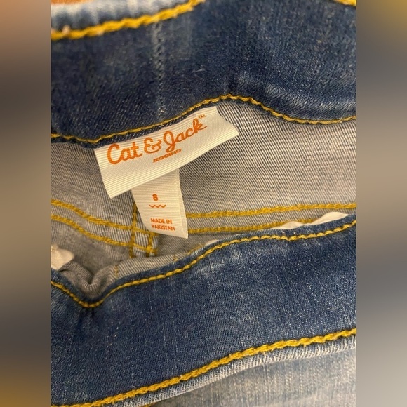 Cat & Jack Pull on Jeans Sz 8 - Picture 4 of 5